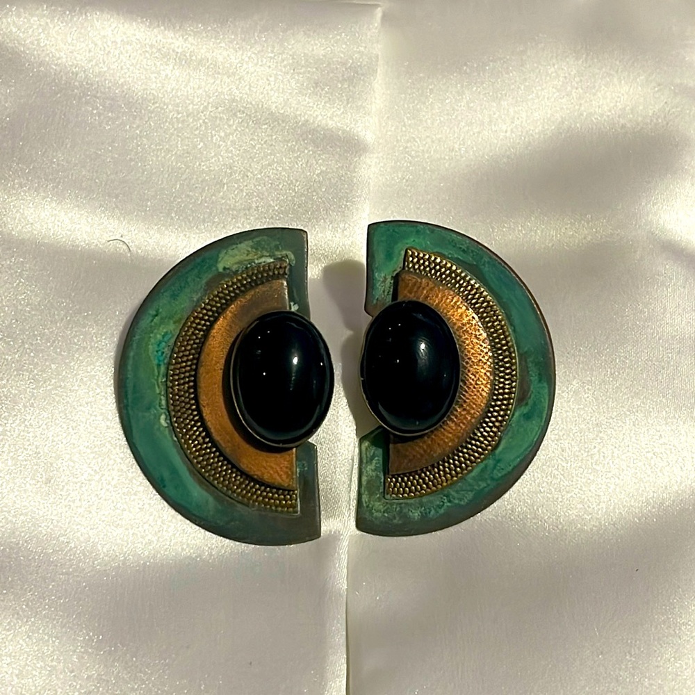 Vintage Geometric Earrings